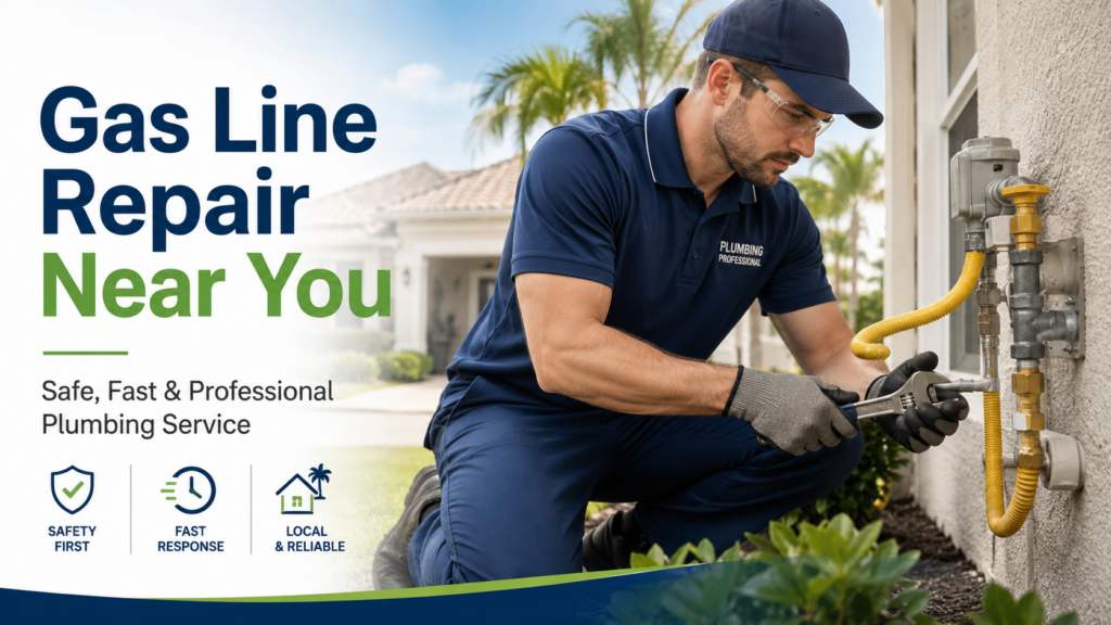 gas line repair near me